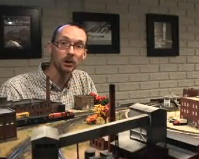 Video: Building the N scale Waterbury Industrial District part 1