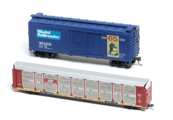 N scale trains on HO curves