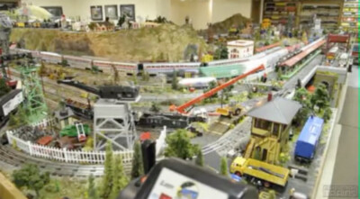 Stan Trzoniec’s O gauge layout