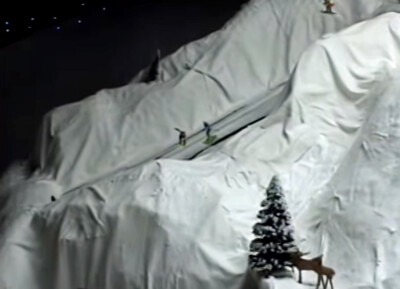 Jim’s winter train room