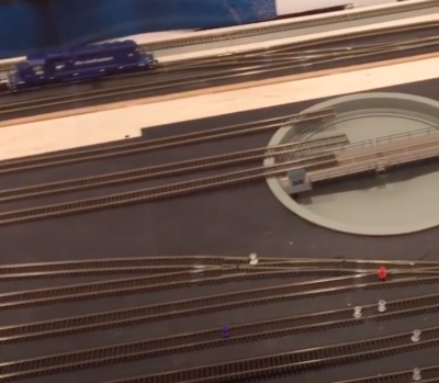 HO scale B&M Middlesex Junction layout under construction