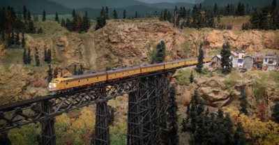City of Portland at the Colorado Model Railroad Museum