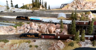 N scale layout
