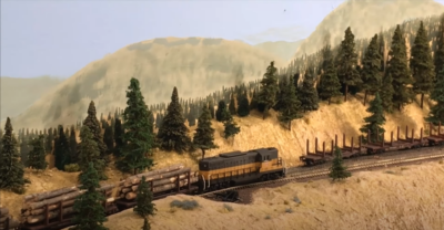 N scale Oregon & Northeastern Logging Line
