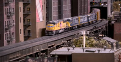 The City Edge day and night in 4k