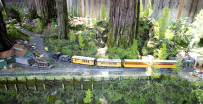 California narrow gauge in the 1940s