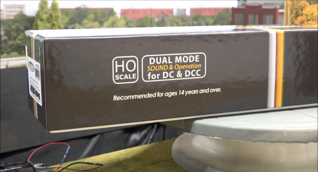 Model train locomotive boxes