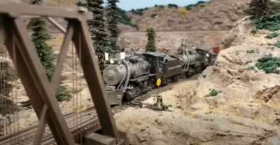 Doug Tagsold’s Colorado & Southern RR – Silver Plume Freight (color)