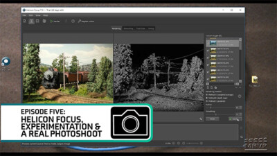How-to Library: Easy Model Railroad Photography  – Episode 5 Helicon Focus, Experimentation, and a Photoshoot
