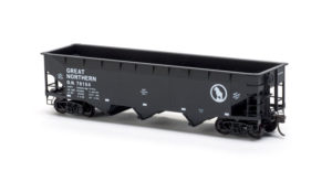 Accurail HO scale 70-ton offset-side triple hopper