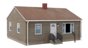 Wm. K. Walthers HO scale Postwar prefab house