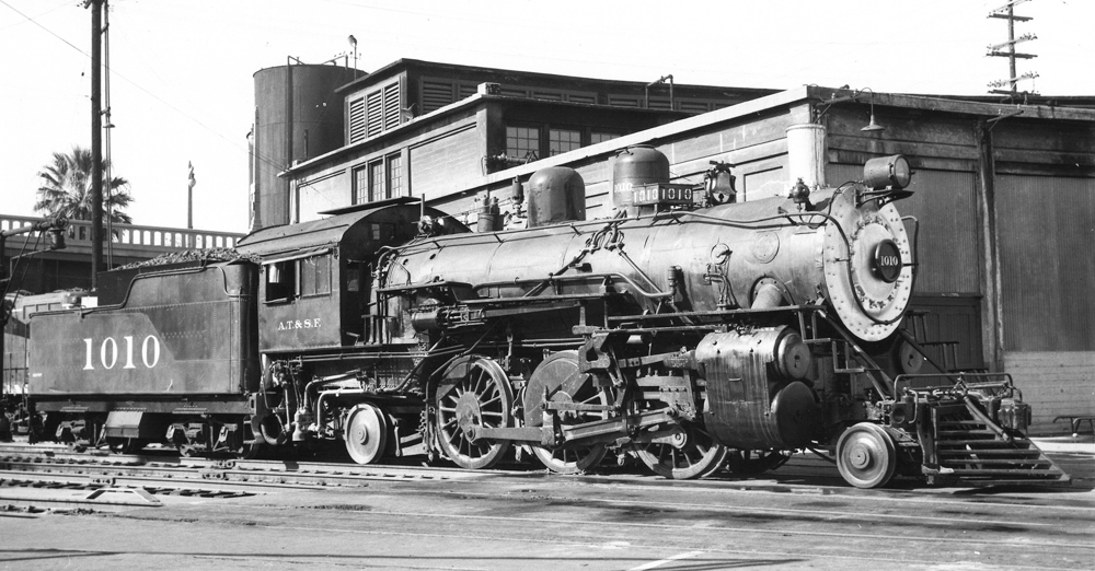 A train sitting outside a station