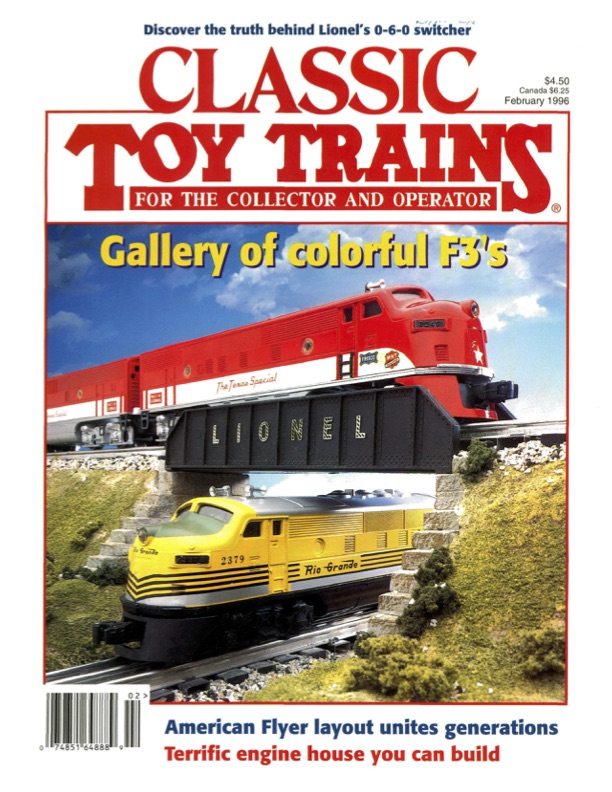 Gallery of 30 Classic Toy Trains magazine covers