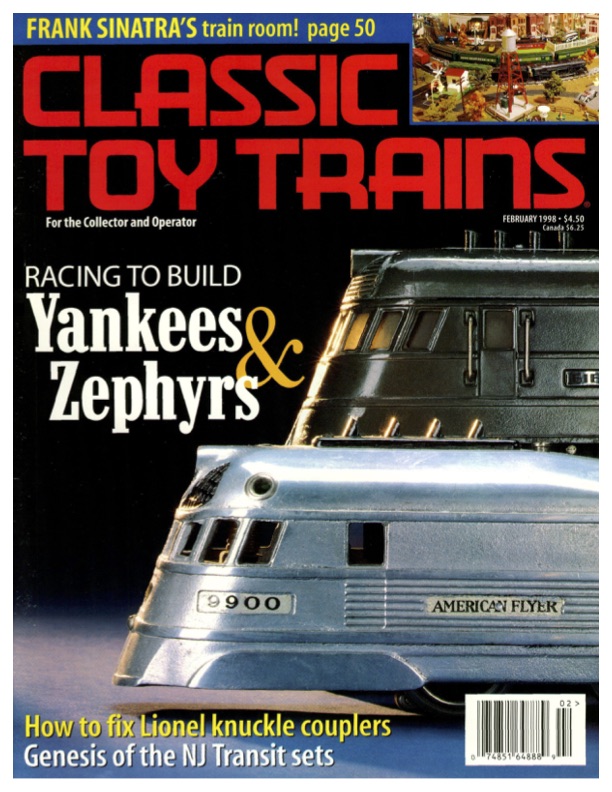 Gallery of 30 Classic Toy Trains magazine covers