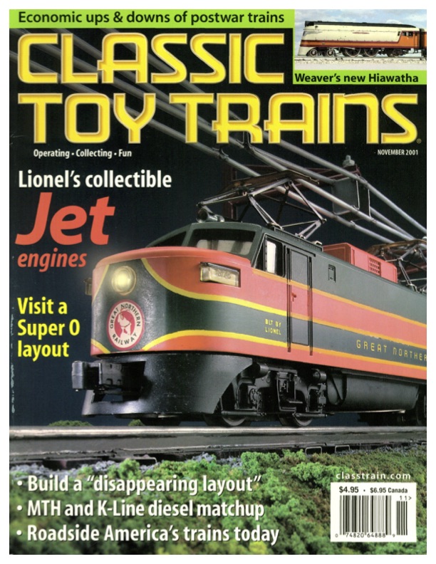 Gallery of 30 Classic Toy Trains magazine covers