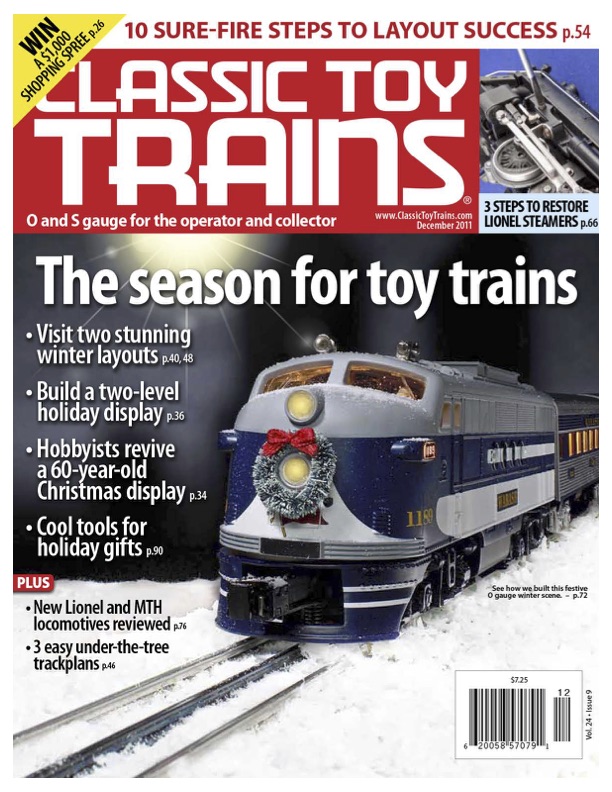 Gallery of 30 Classic Toy Trains magazine covers