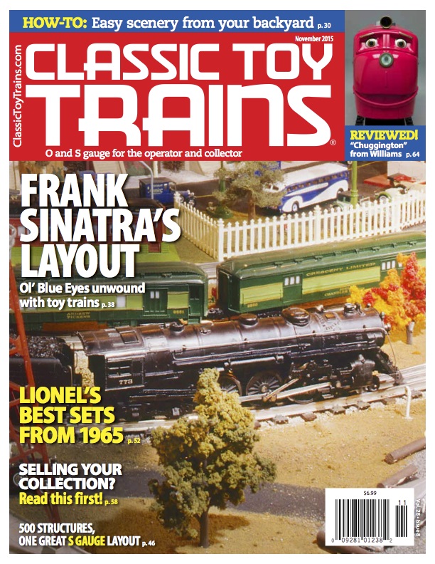 Gallery of 30 Classic Toy Trains magazine covers