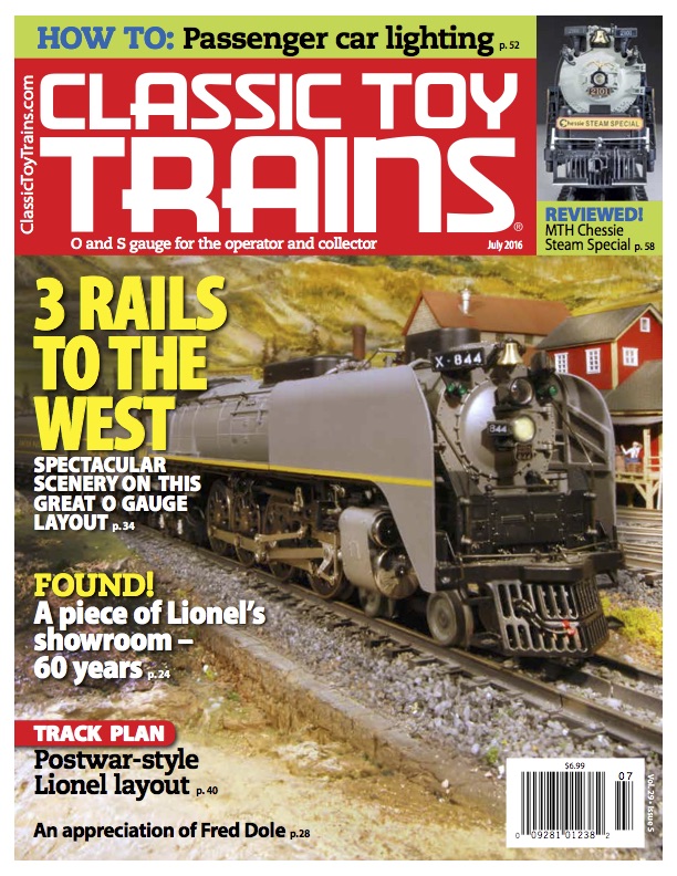 Gallery of 30 Classic Toy Trains magazine covers