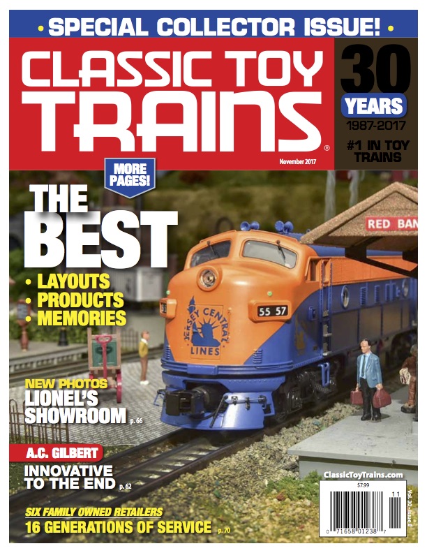 Gallery of 30 Classic Toy Trains magazine covers