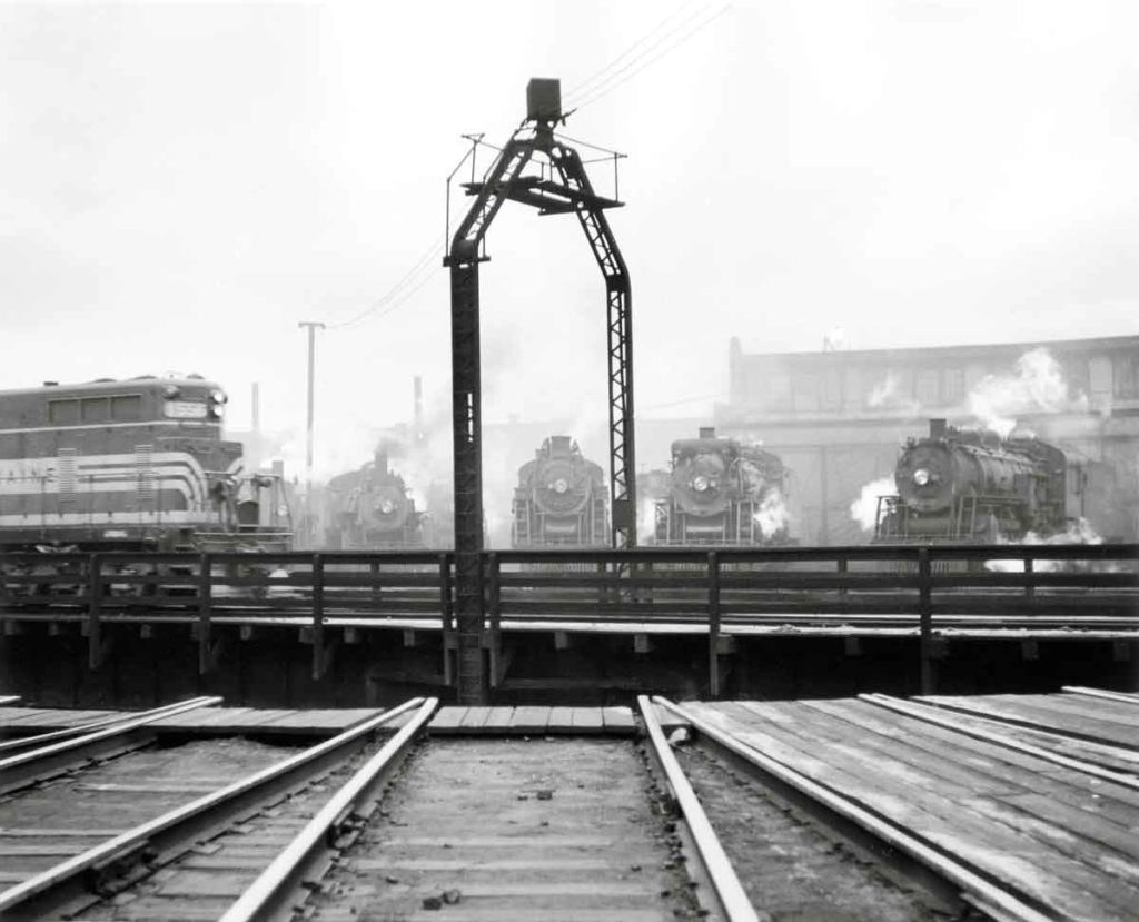Boston and Maine Railroad roundhouse