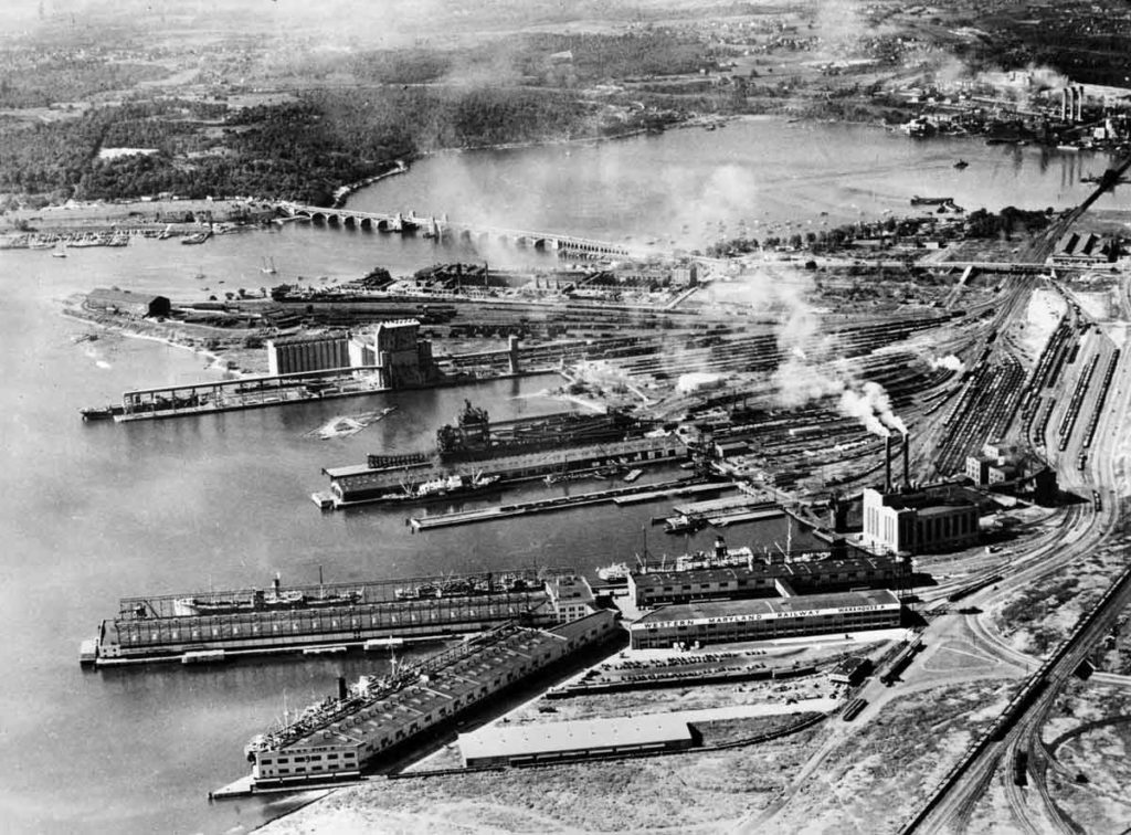Western Maryland Railway on Baltimore Harbor