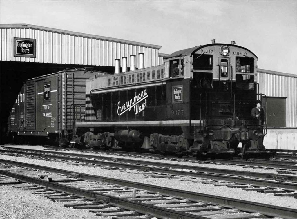 Chicago Burlington and Quincy Railroad freight house