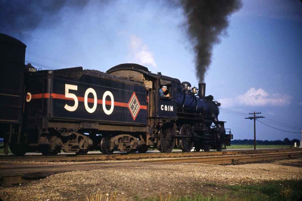 Chicago and Illinois Midland Railway in Hill Top, Illinois