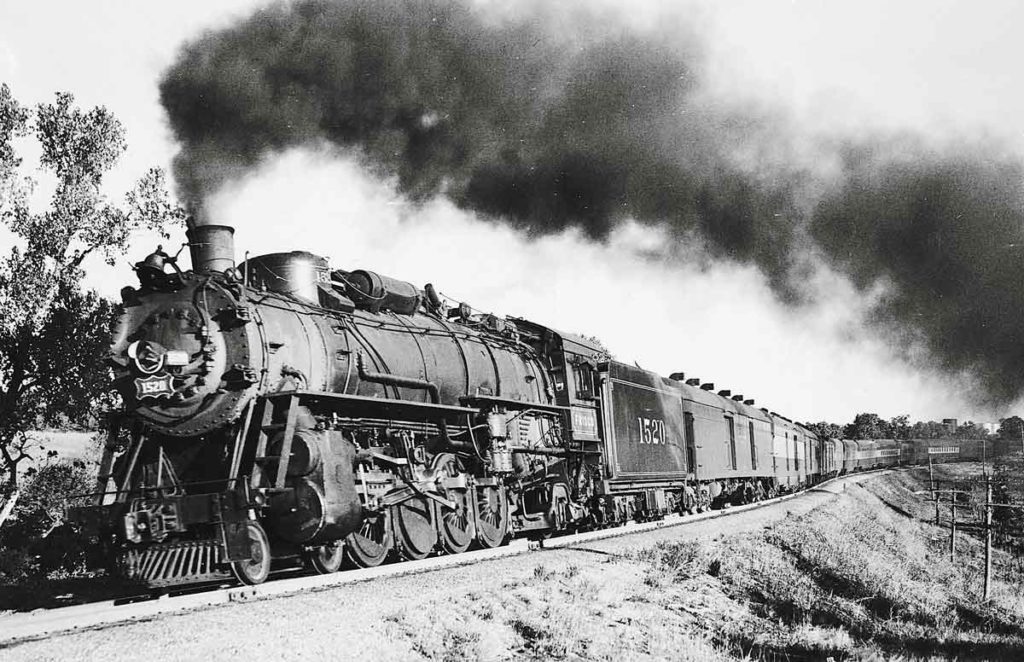 St. Louis-San Francisco Railway 4-8-2s near Oklahoma City