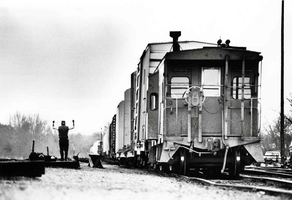 Rock Island Railroad at El Dorado, Arkansas