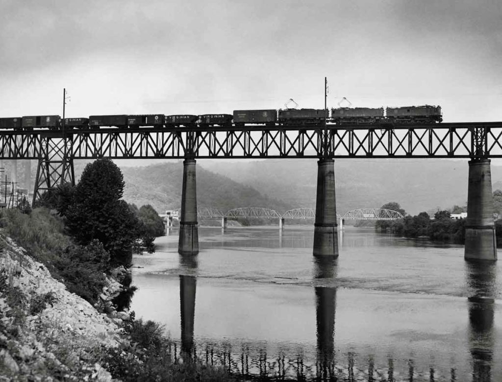 Virginian Railway box-cab electrics in Virginia