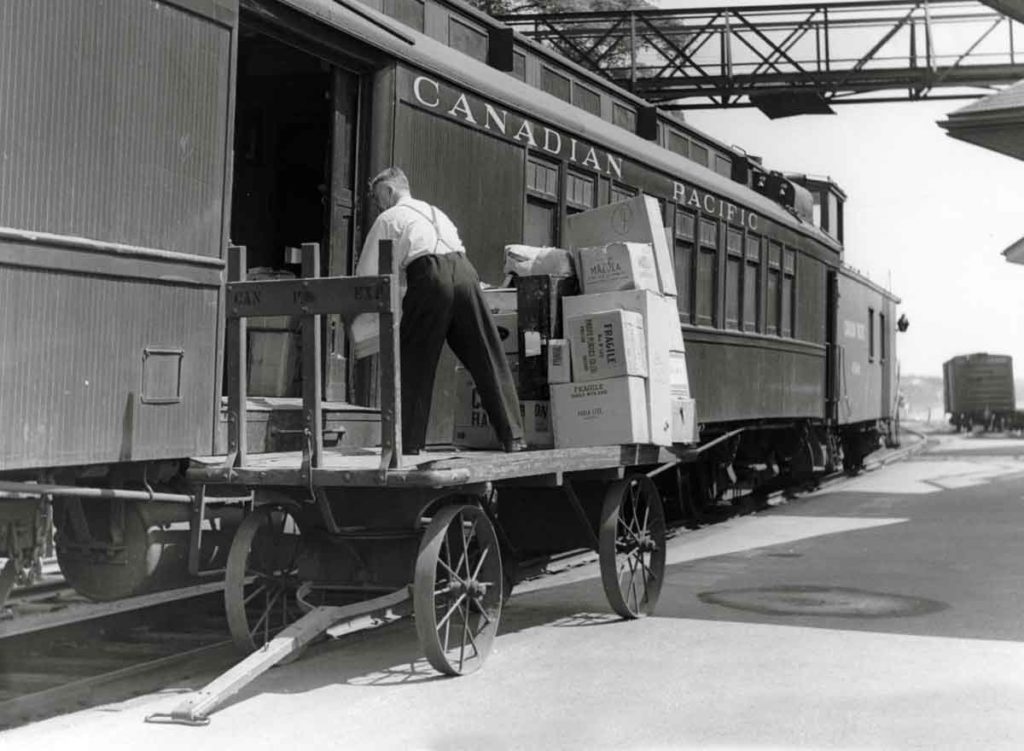Canadian Pacific Railway at Vallee Junction, Quebec