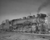 A train passing by on the tracks