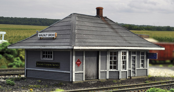 Blair Line HO scale Walnut Grove Depot kit