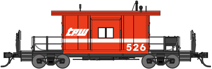 Bluford Shops N scale assorted cabooses