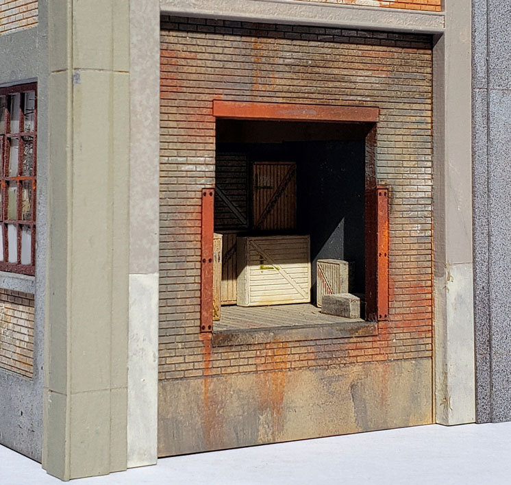 ITLA Scale Models HO scale loading dock interior