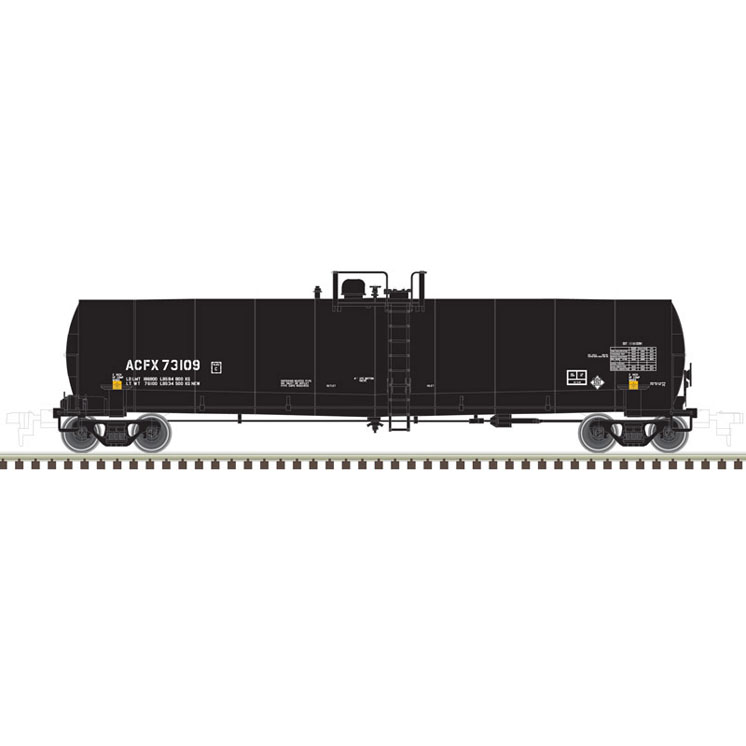 Atlas Model Railroad Co. HO scale American Car & Foundry 23,500-gallon tank car