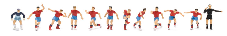 Paul M. Preiser GmbH HO scale soccer team