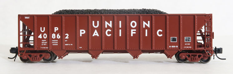 Tangent Scale Models N scale Bethlehem Steel 3,600-cubic-foot-capacity 100-ton quad hopper