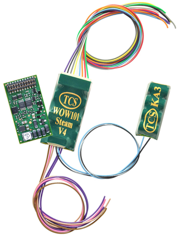 Train Control Systems WOWSteam version 4 sound decoders