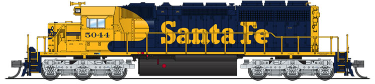 Broadway Limited Imports N scale Electro-Motive Division SD40-2 diesel locomotive