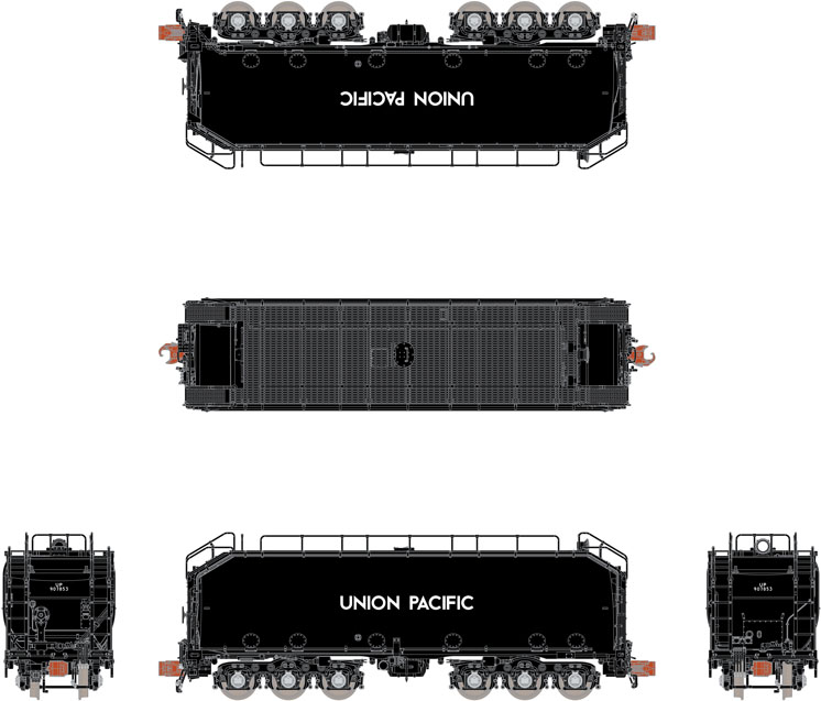 ScaleTrains.com N scale Union Pacific tenders