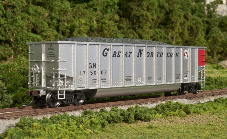 Atlas HO scale aluminum coal gondola