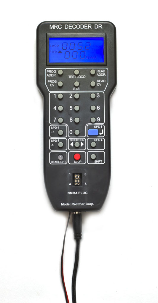 MRC Decoder Dr. DCC programmer and tester