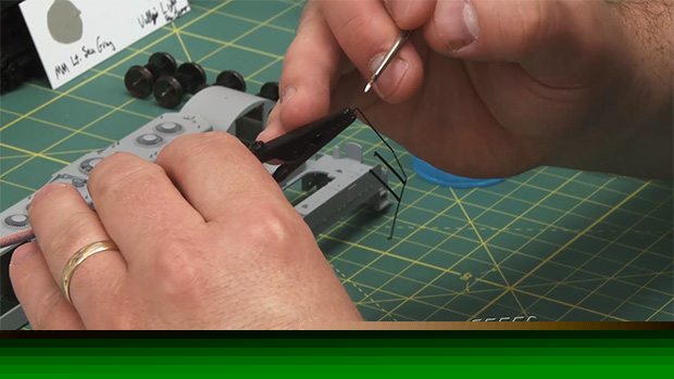 Winston-Salem Southbound Series: Painting an EMD GP9 diesel locomotive, Part 4 – Painting detail parts