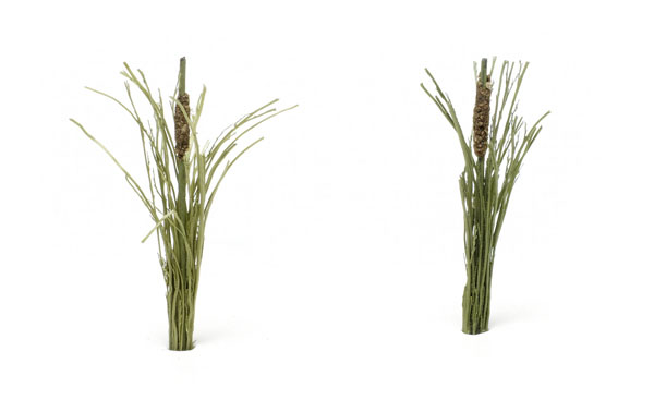 Model Rectifier Corp. cattails. Made by JTT Scenery Products