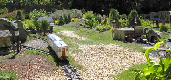 end of train on garden railway