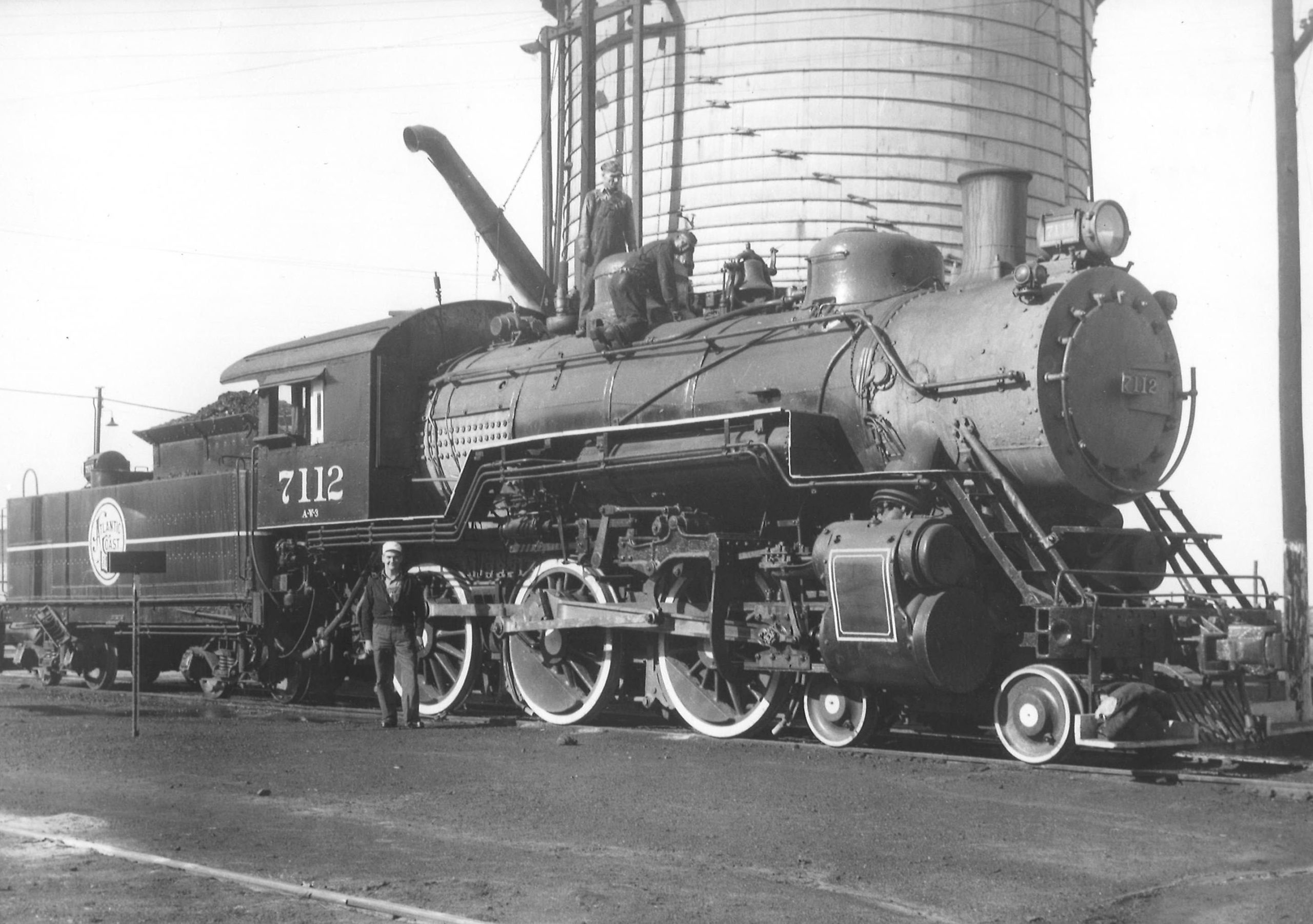 a steam engine