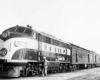 F unit on passenger train