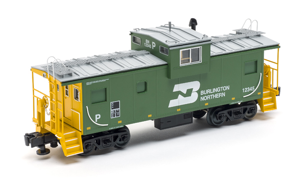 yellow and green model caboose