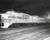 Four unit diesel set at night